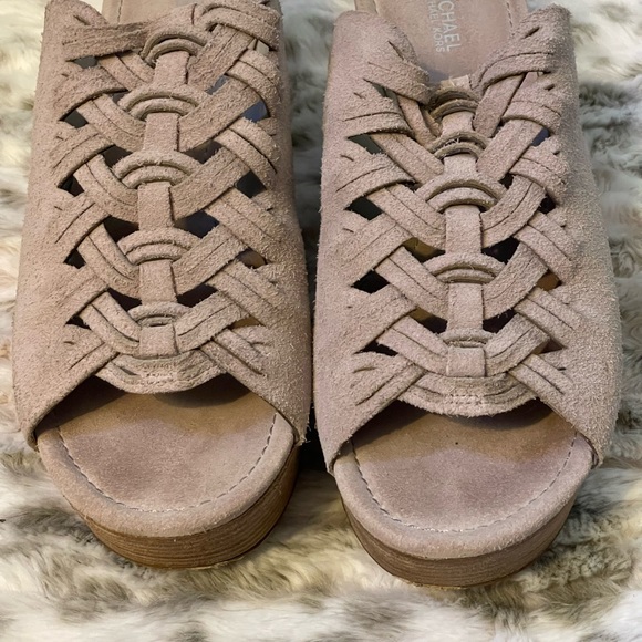 Michael Kors Leather Clogs Sz 10M - Picture 2 of 9